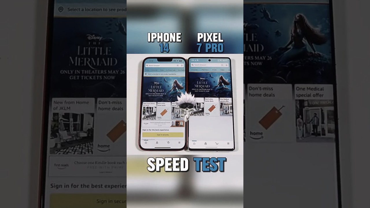 😳PIXEL 7 PRO VS IPHONE 14 PRO SPEED TEST!!💥🥶