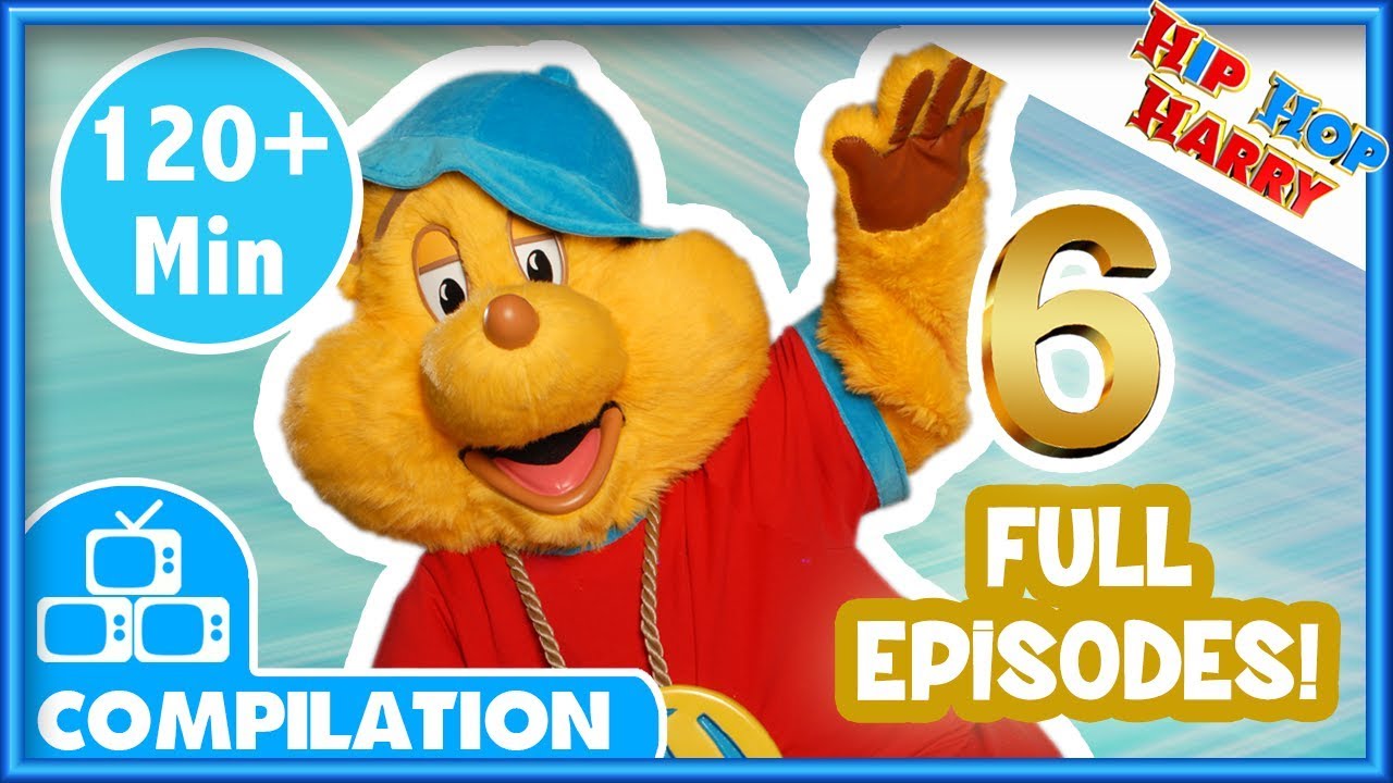 Hip Hop Harry 6 Full Episodes | “Fancy Footwork”, “Hip Hop Big Top”, & More | OVER 120+ MINUTES