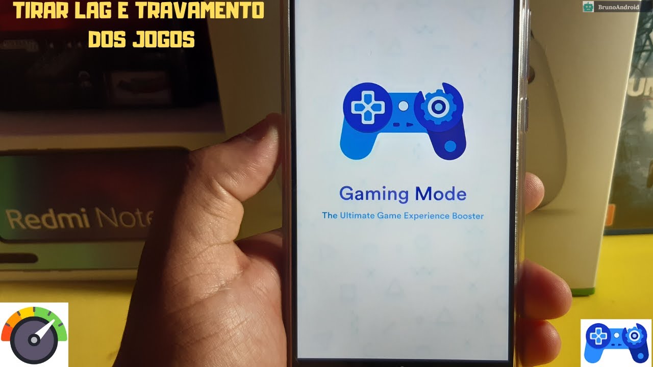 COMO DEIXAR O CELULAR MAIS RAPIDO PRA JOGOS COM GAMING MODE EM QUALQUER CELULAR