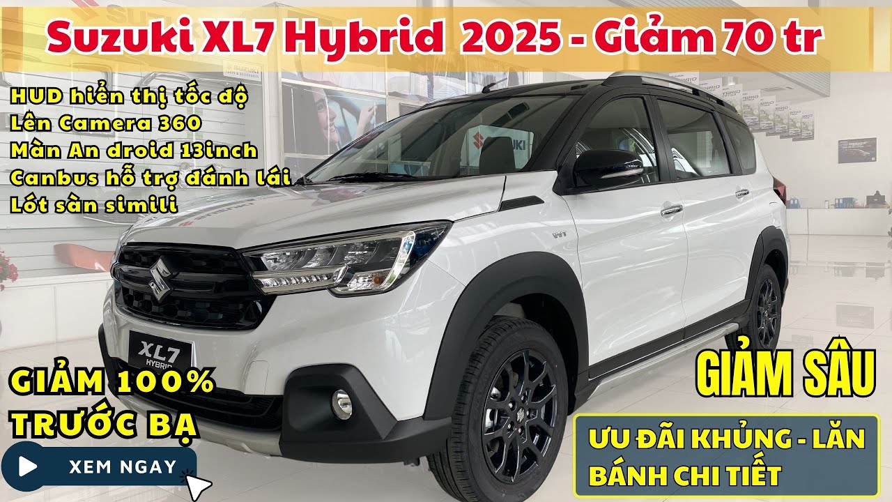 Giá Xe Suzuki XL7 Hybrid Xả Kho Tháng 12/2025 - Giảm 70 Triệu! Giá Lăn Bánh Suzuki XL7 Hybrid Trắng