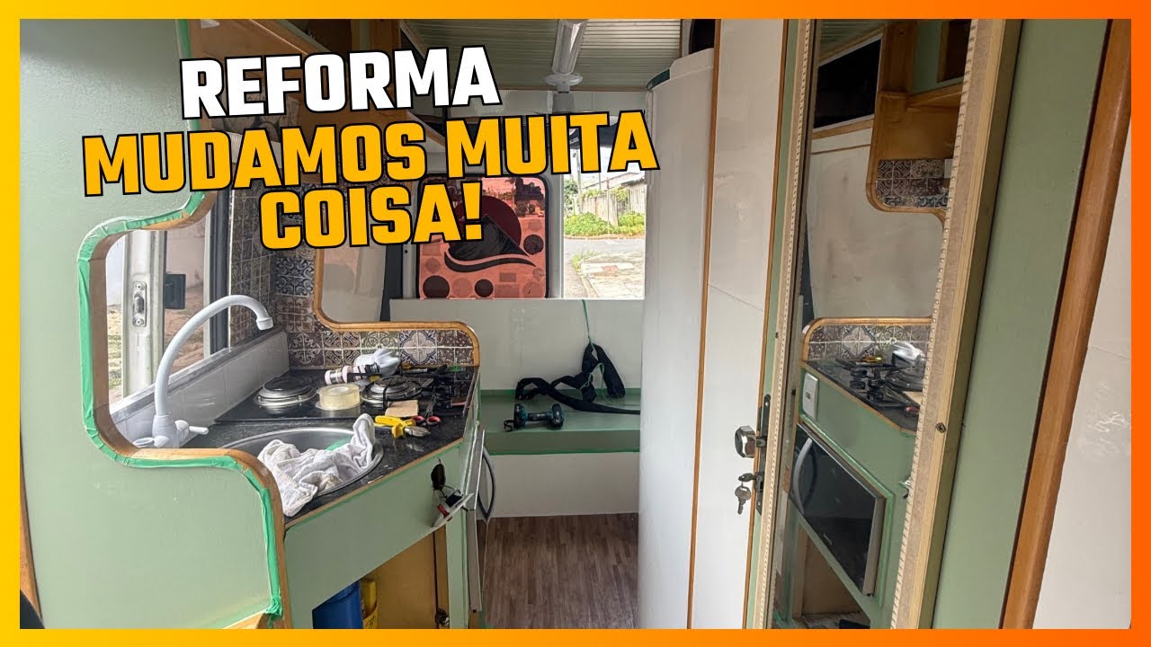 Reforma no nosso motorhome 