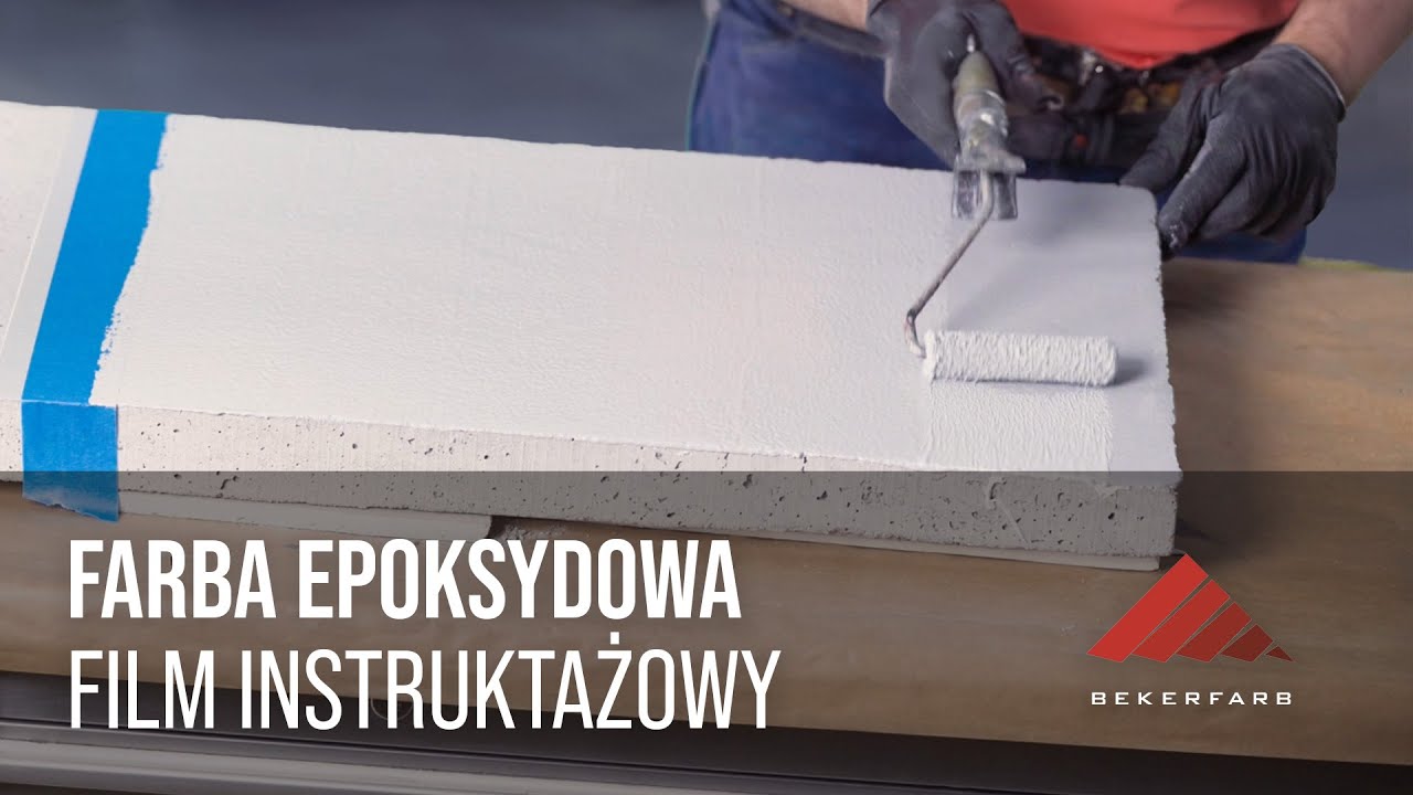 Farba Epoksydowa do Posadzek (Epoboden) | Jak Pomalować Posadzkę Samemu? | Bekerfarb