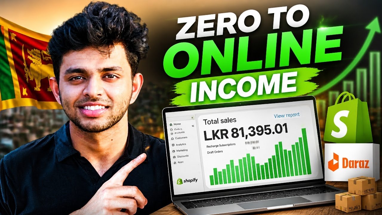 How to Start a dropshipping Business in Sri Lanka 🚀 / Online Business Sinhala 2025