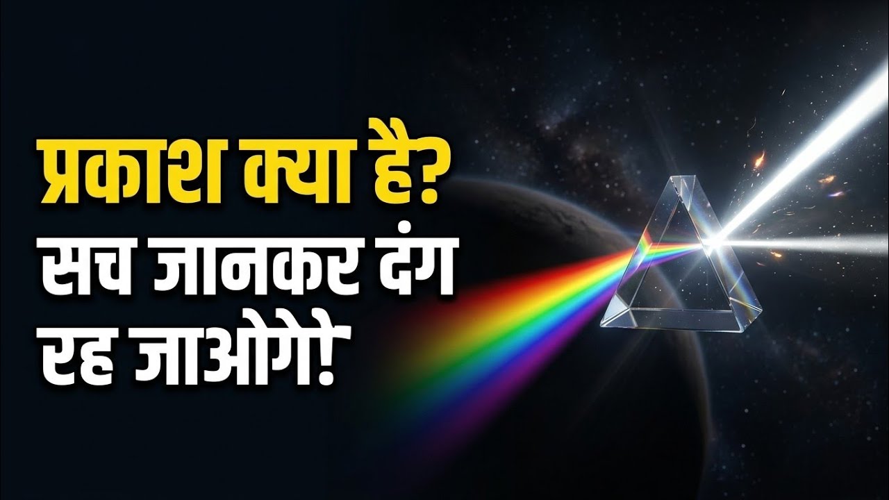 प्रकाश क्या है? हम देख कैसे पाते हैं | Light Explained in Hindi