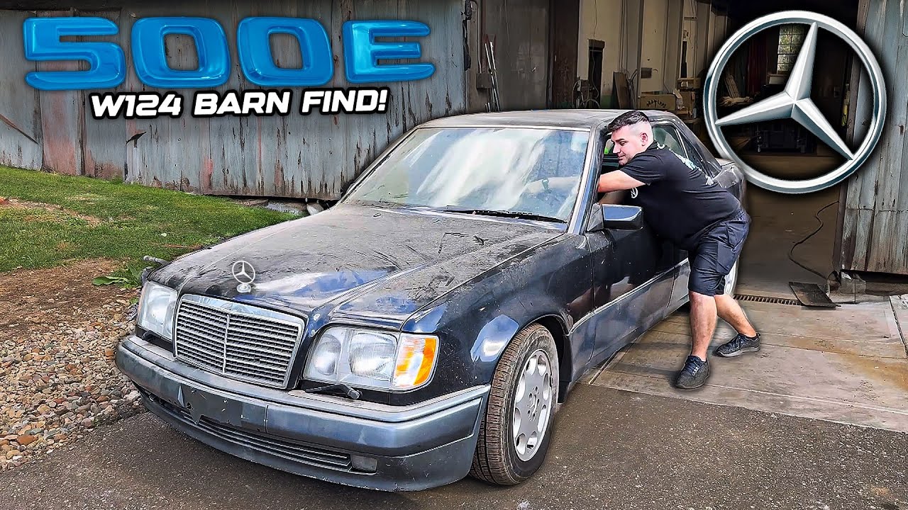 Mercedes 500E W124 | Первая мойка за 20 лет самого совершенного седана в мире