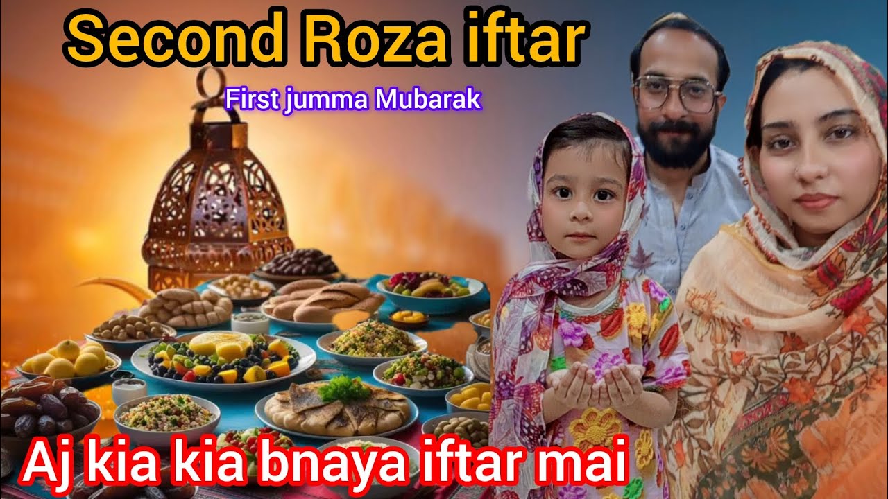 Ramzan ka 1st jumma Mubarak 🥰 | aj iftar mai itni sari chezen B'nai😋