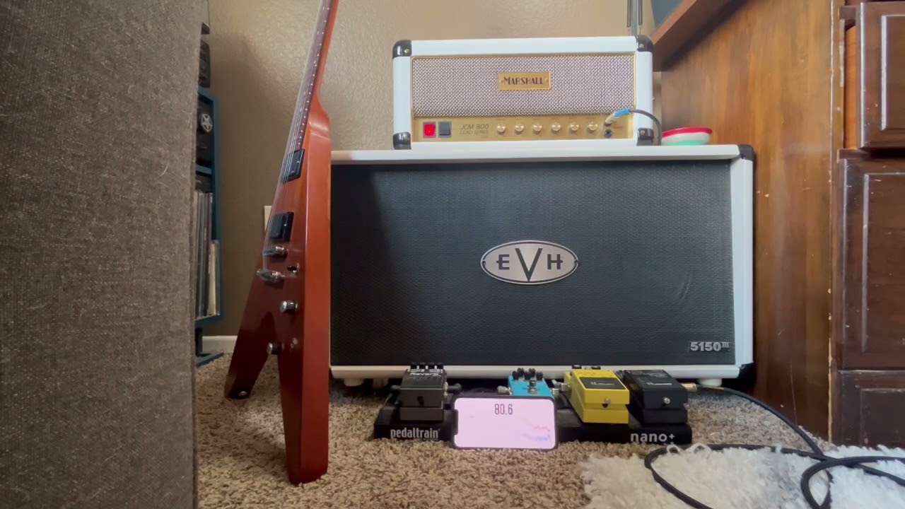 JCM800 Studio bedroom volume demo (update Dec 2023)