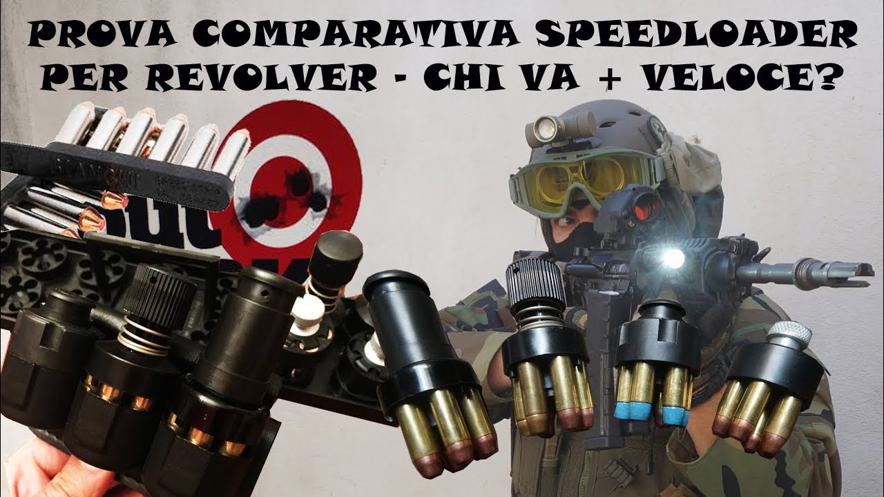 REVOLVER vs SEMIAUTO CHI VINCERA' - COMPARATIVA SPEEDLOADER