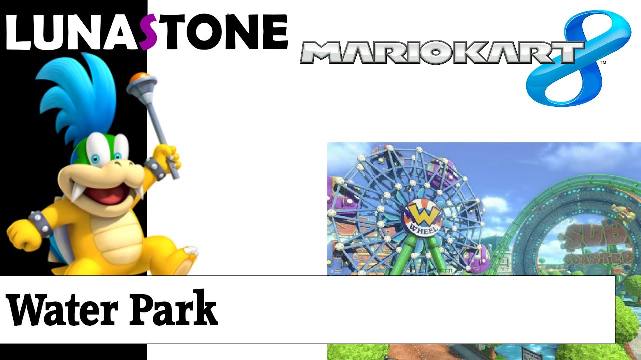 MK8 Time Trials | Mushroom Cup: Water Park