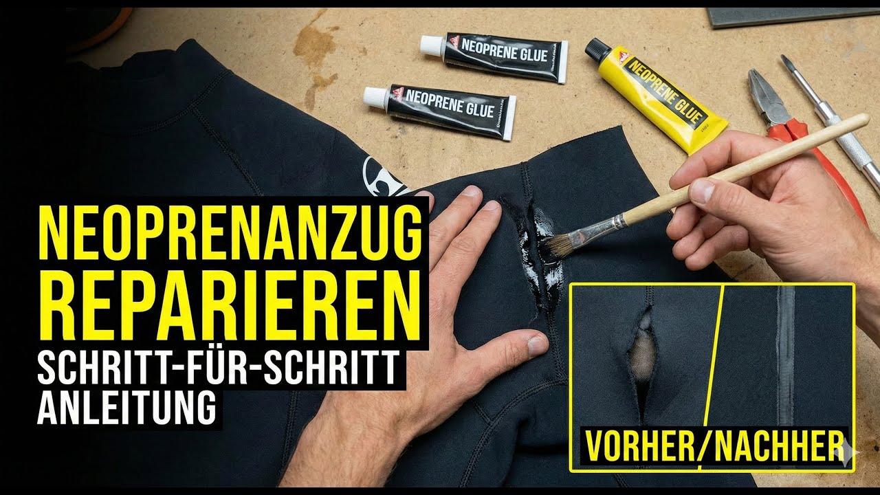 Neoprenanzug Reparatur