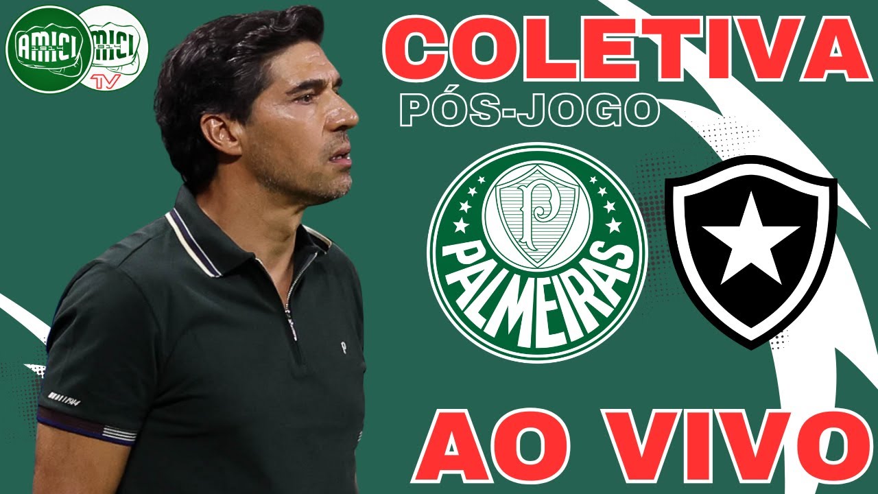 🔴AO VIVO:🎤COLETIVA ABEL FERREIRA🎤  | ⚽PÓS-JOGO⚽ | PALMEIRAS x BOTAFOGO | 🏆BRASILEIRÃO 2026