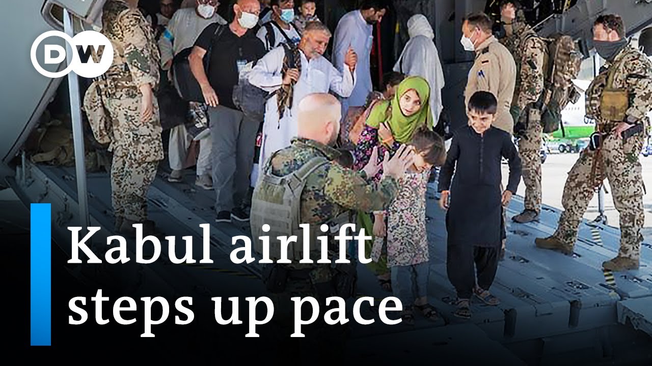 Afghanistan: Kabul airlift continues as world sizes up Taliban | DW News