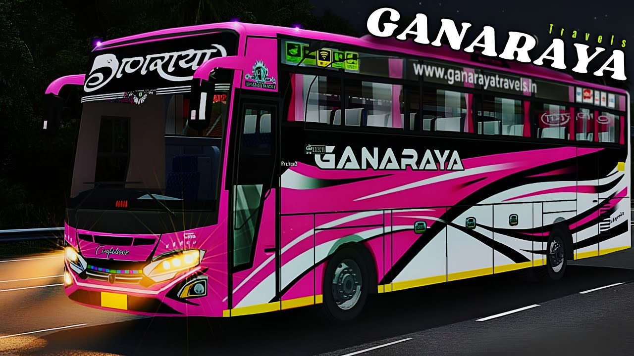 GANARAYA TRAVELS | GUHAGHAR QUEEN💎 | 4KHD LIVERY IN DISCRETION👇🏻✨ | #kbrteamofficial 
