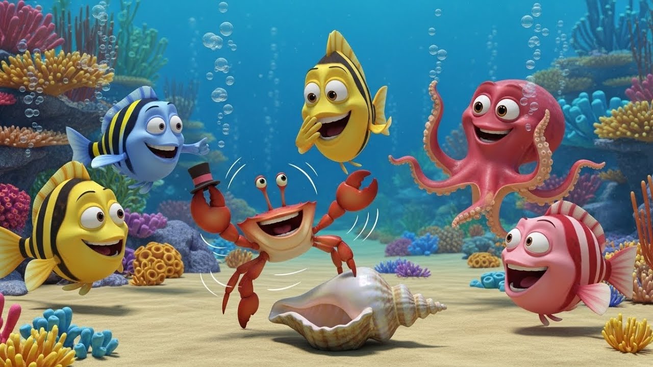Under the Sea Party Song for Kids | Fun Ocean & Animal Song, Toddler Nursery Rhymes & Baby Songs 🌊🐠🎶