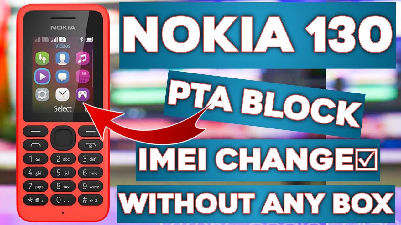 Nokia 130 MTK Invalid Sim Imei Change Without Box