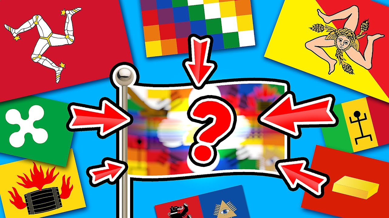 WEIRD Flags in ONE Flag | Flag Animation