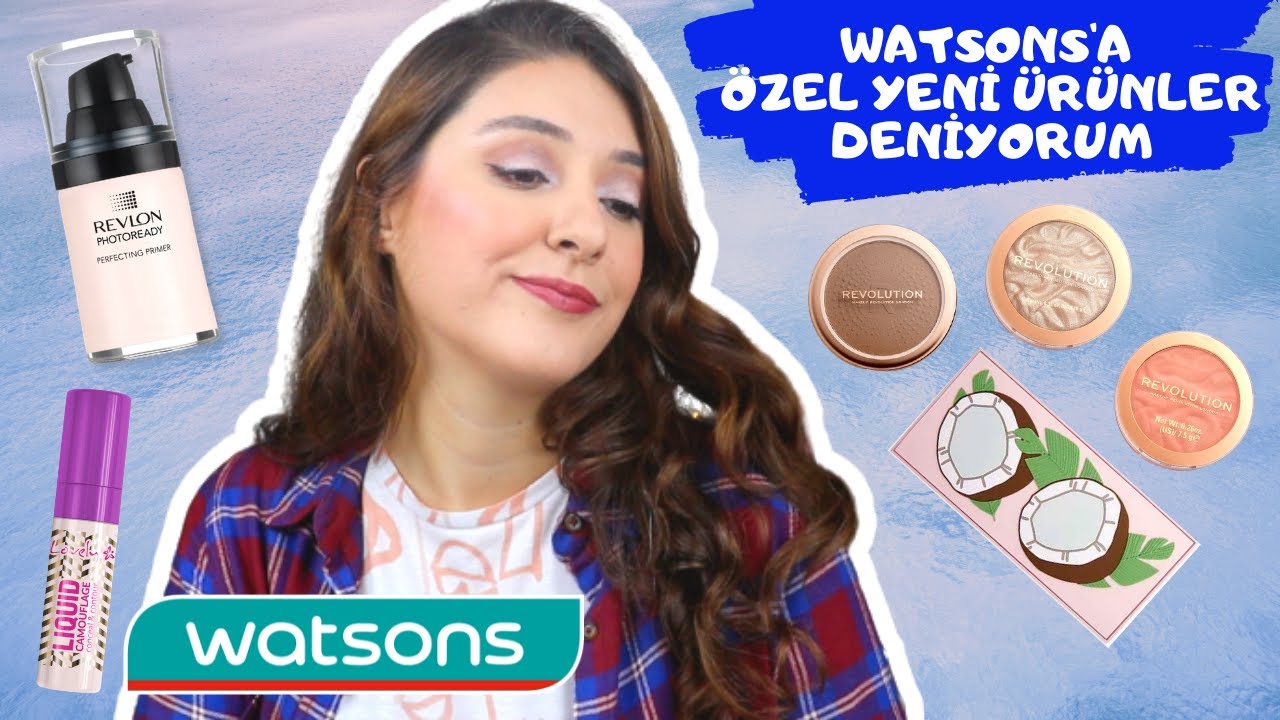 WATSONS'A ÖZEL YENİ ÜRÜNLER DENİYORUM | İLK İZLENİM | BU BRONZER BİR HARİKA!