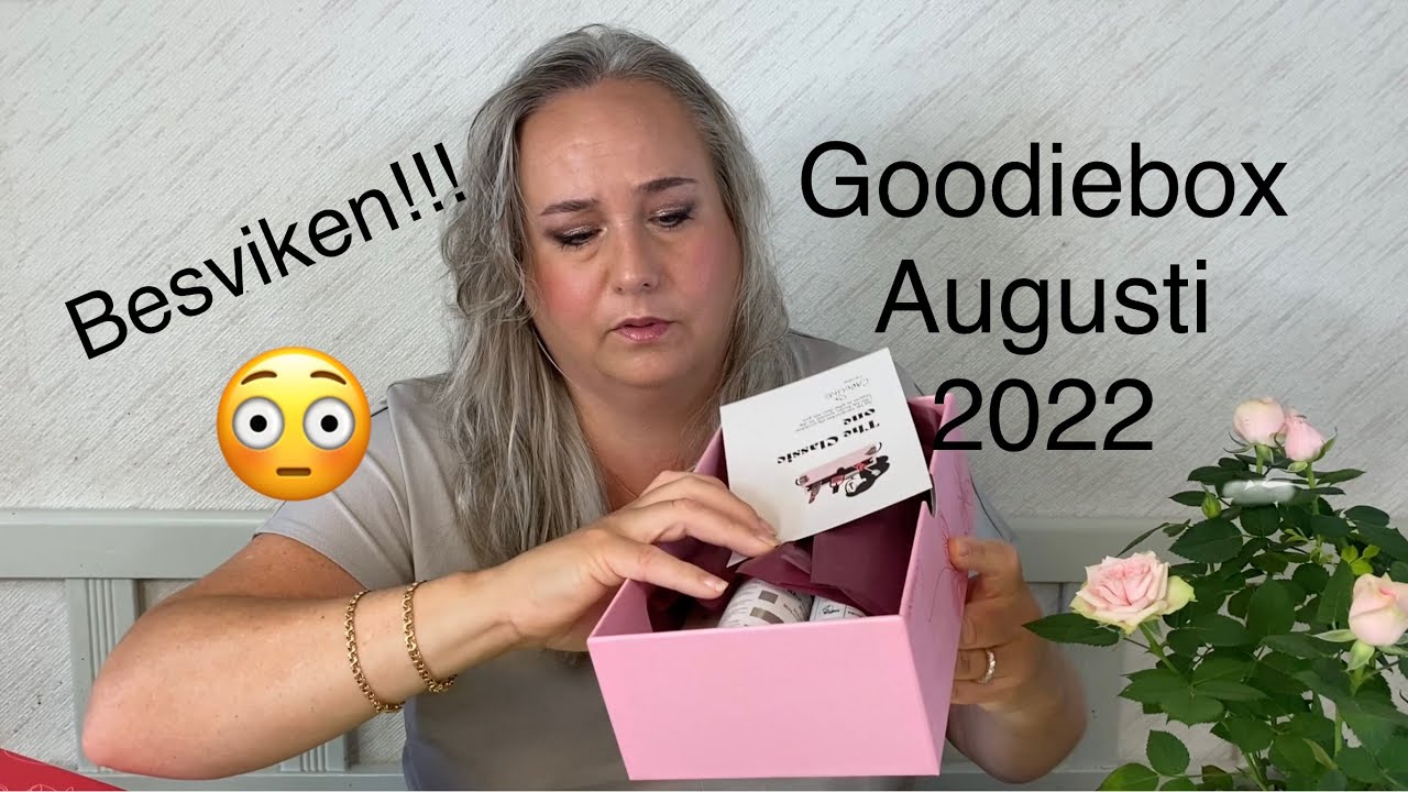 Sämsta på länge!!! Goodiebox Augusti -22