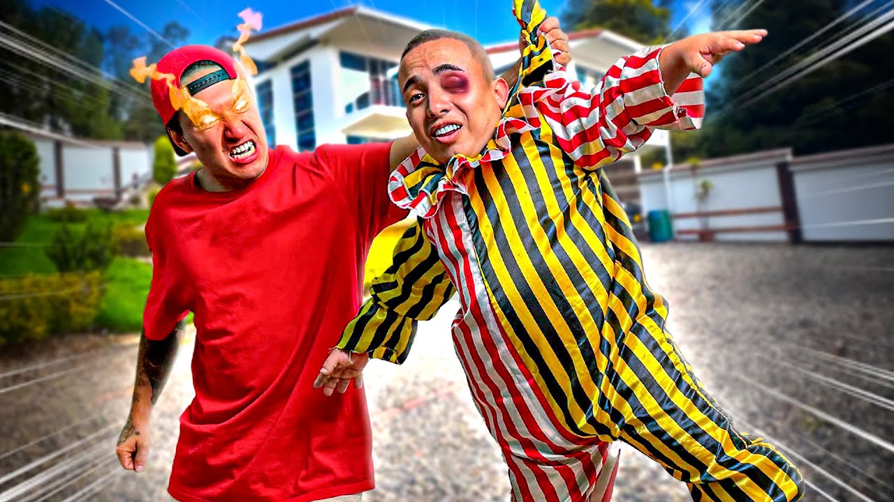 &iexcl;NUNCA HABIAMOS VISTO a PARCERICO TAN ENFADADO con  EL PAYASO ENANO!
