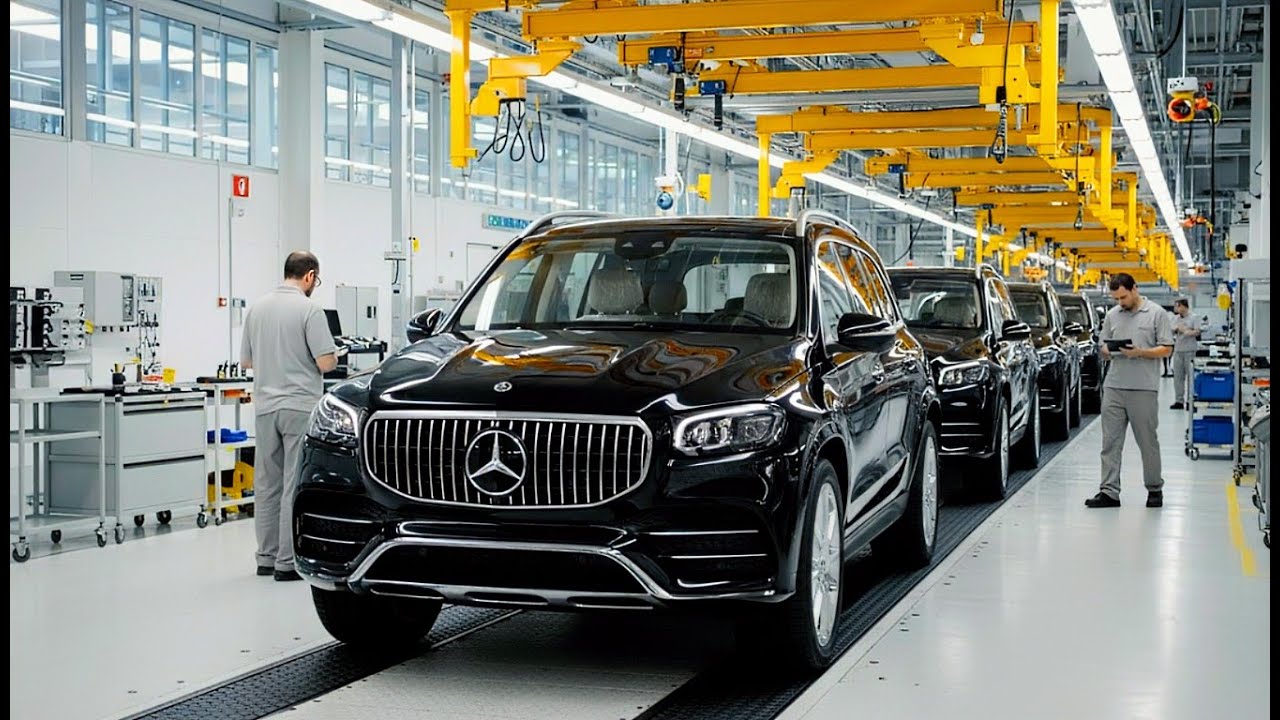 How Mercedes‑Maybach GLS 800 Are Manufactured | Inside German Luxury Car Factory (Full Process)