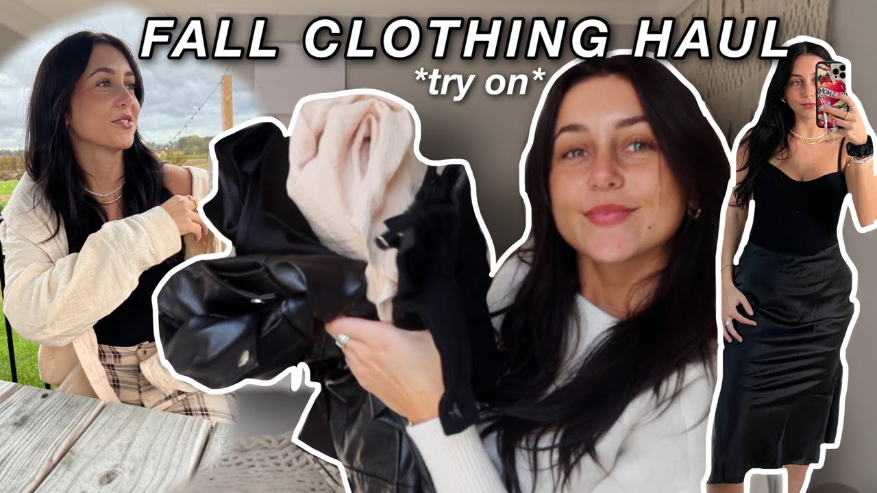 FALL CLOTHING TRY ON HAUL! (ft. princess polly)