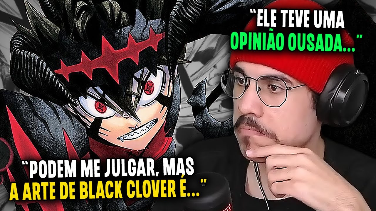 ERIC ARTEM MANDA A REAL SOBRE A ARTE DE BLACK CLOVER | Cortes do Michi