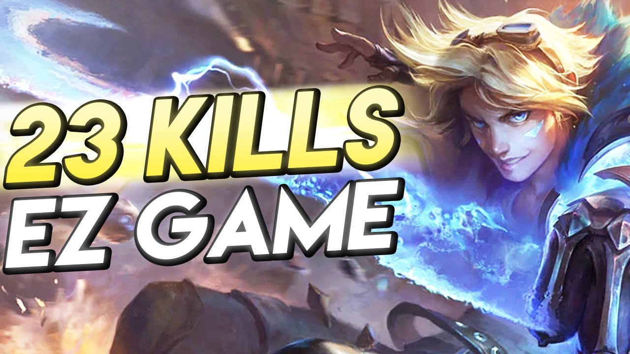 HUGE 23 KILL EZREAL GAME - Full Gameplay