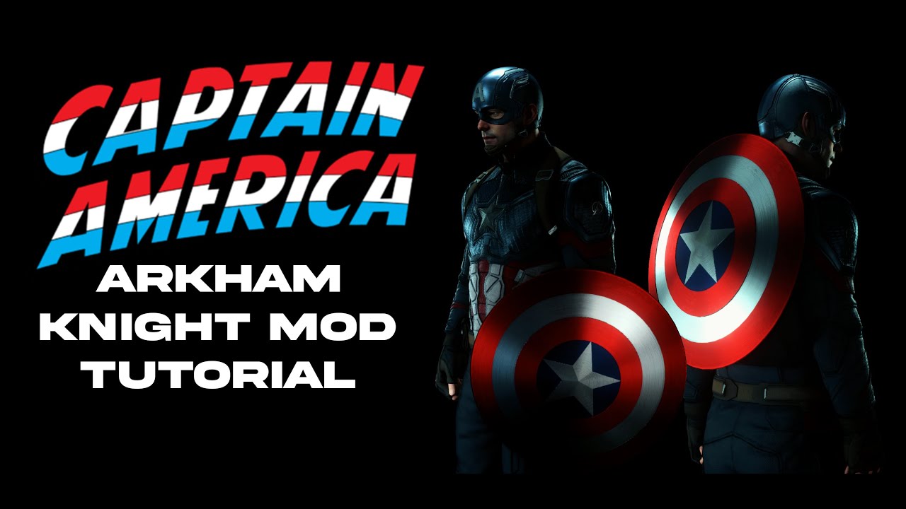 Batman Arkham Knight - Captain America (MCU) mod
