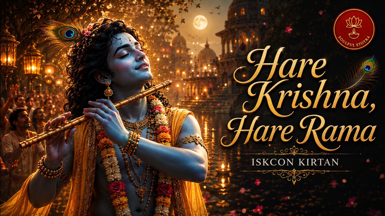 Hare Krishna Hare Rama | 1 Hour ISKCON Style Kirtan | Peaceful Mahamantra Chant