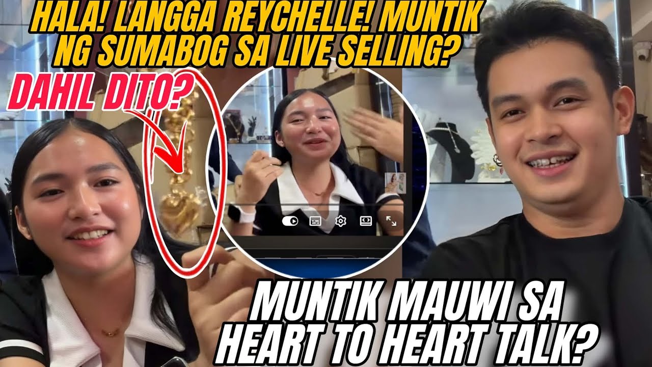 LIVE SELLING REYCHELLE MUNTIK MAUWI SA HEART TO HEART TALK? @KalingapRabOfficial 