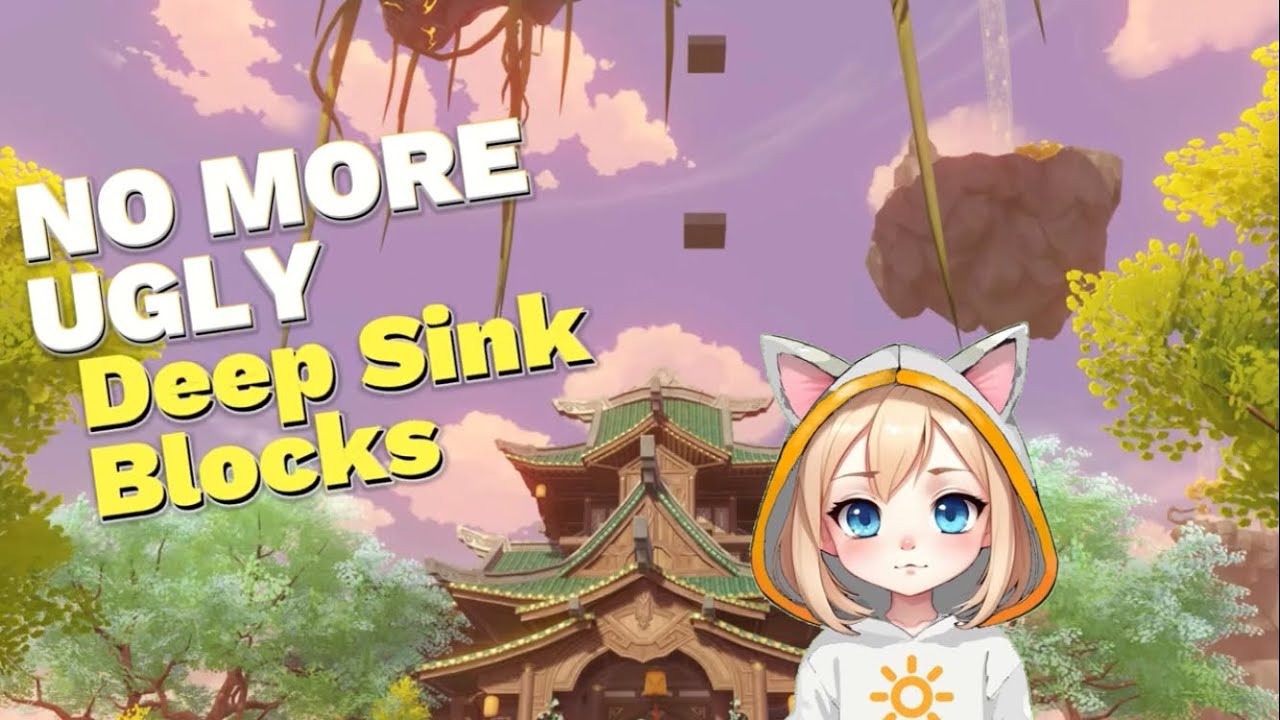 Guide: How To Remove Blocks From Your Deep Sink Build by Sona & MeKaDDe Serenitea Pot Genshin Impact