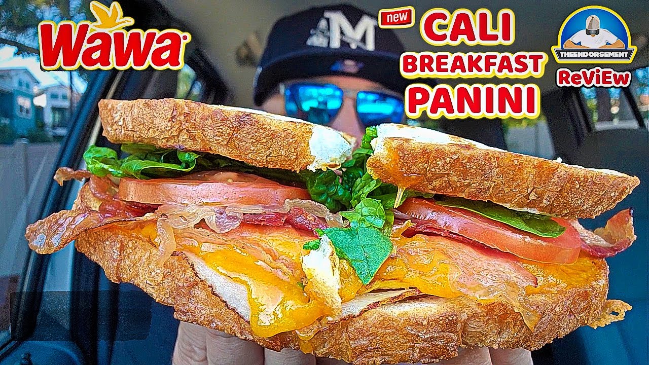 Wawa® Cali Style Cheesy Turkey & Bacon Panini Review! 🧀🦃🥓 | theendorsement
