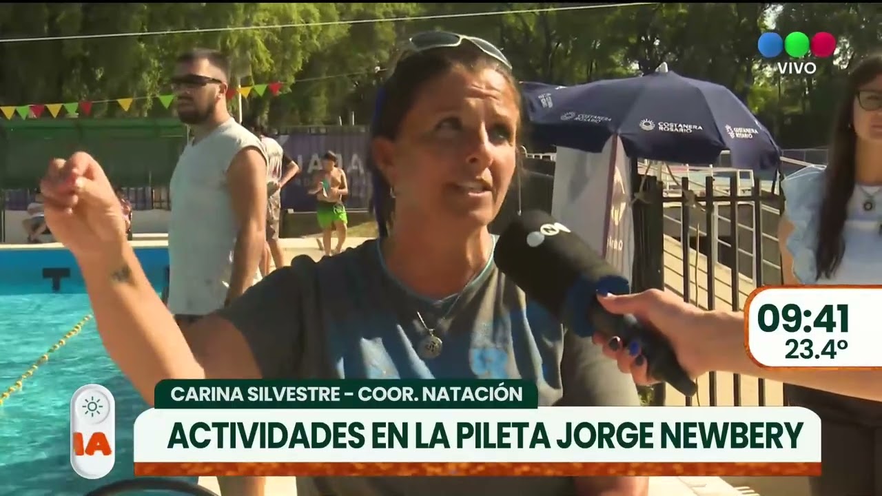 Actividades en la pileta Jorge Newbery ► TELFE ROSARIO