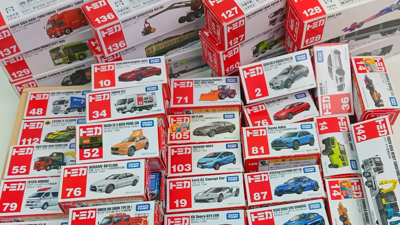 トミカミニが集まりすぎた…！見た瞬間ワクワクが止まらない神コレクション☆ 🚗✨🔥