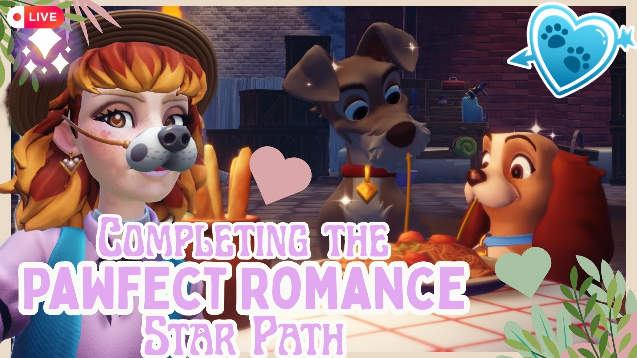 Lets Complete the Pawfect Romance Star Path Disney Dreamlight Valley