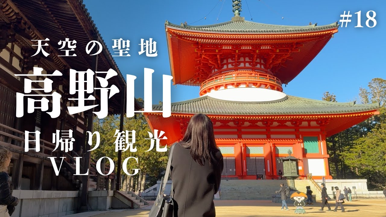 【高野山観光】日本仏教の聖地を巡ろう！奥の院・壇上伽藍・激うまごま豆腐！