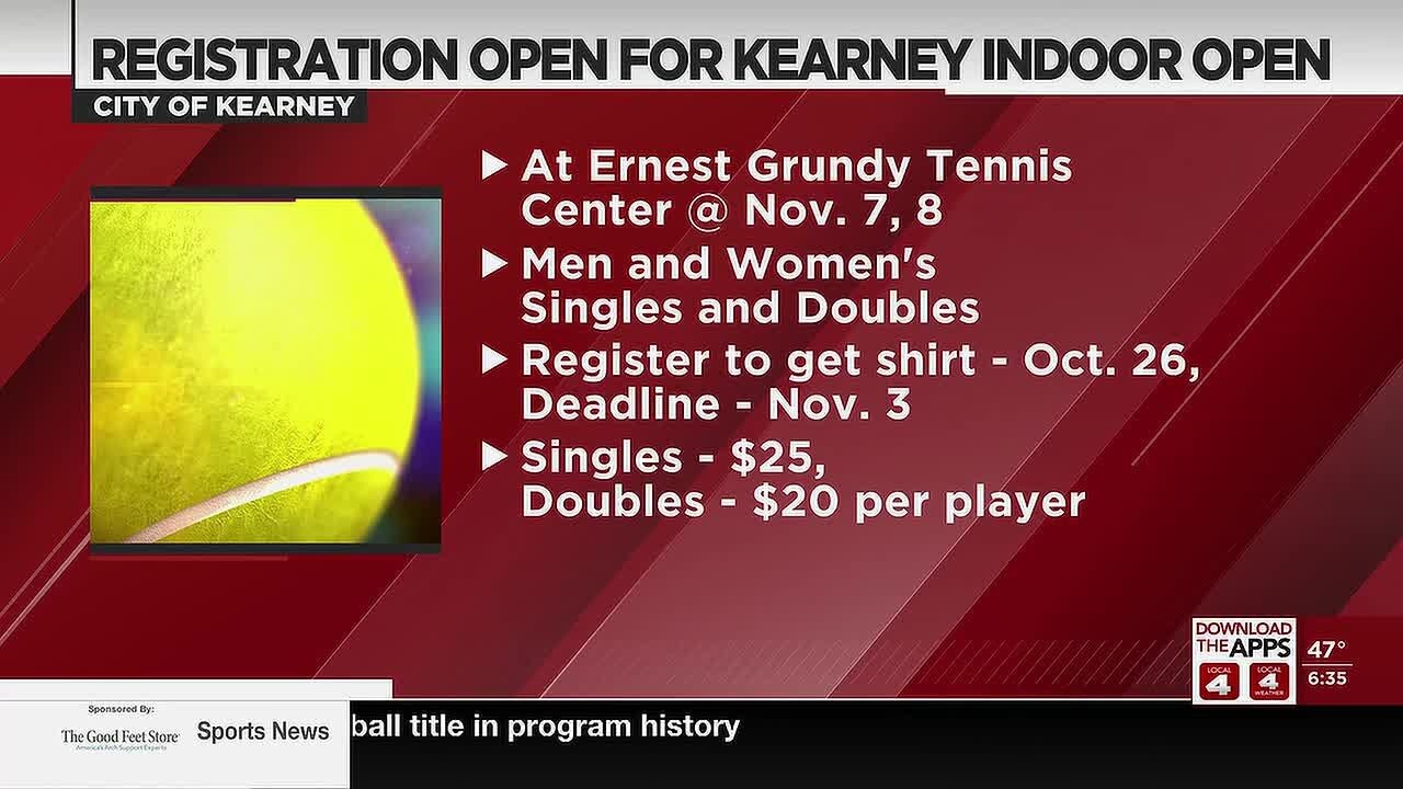 Открыта регистрация на Kearney Indoor Open