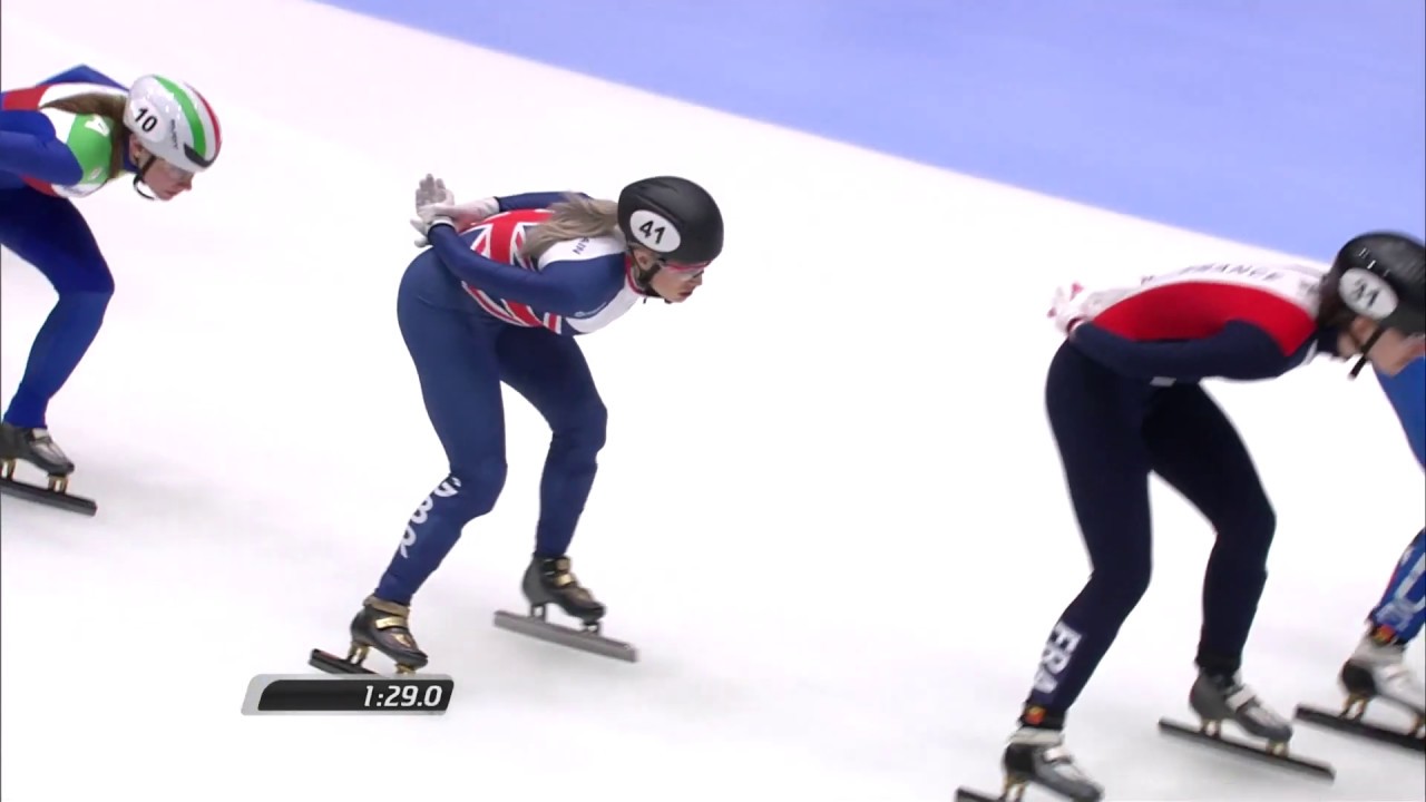 Elise Christie GBR | 1500m SemiFinal | ISU European Short Track Championships 2019 | Dordrecht (NED)