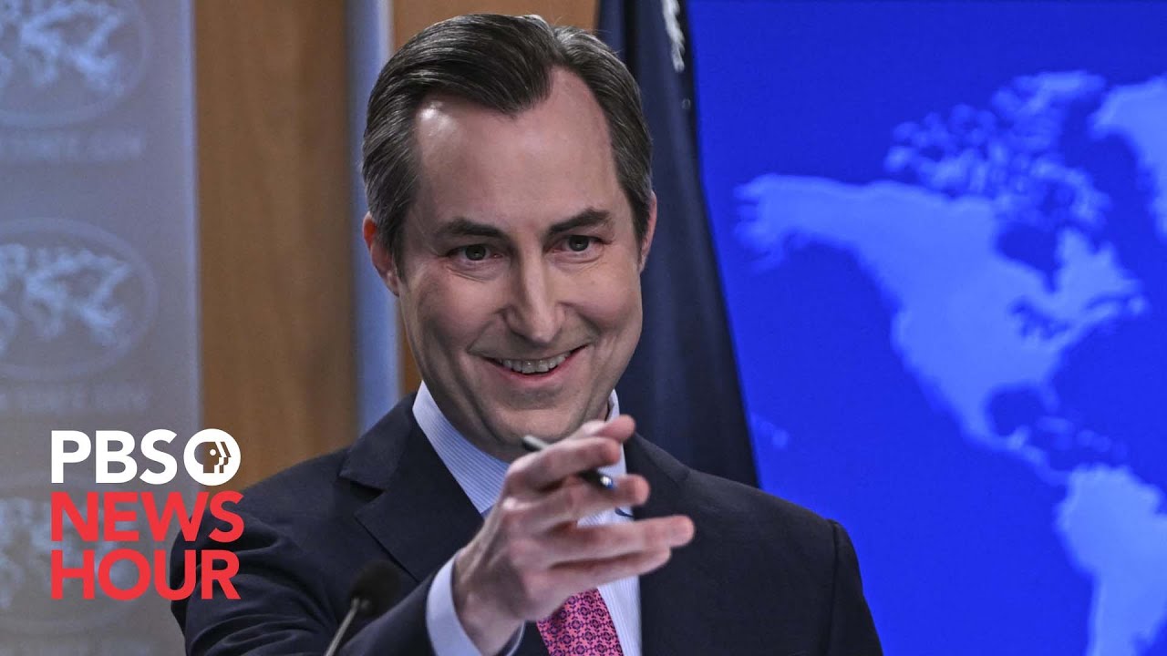 WATCH LIVE: State Department holds news briefing as Israel's Netanyahu visits U.S.