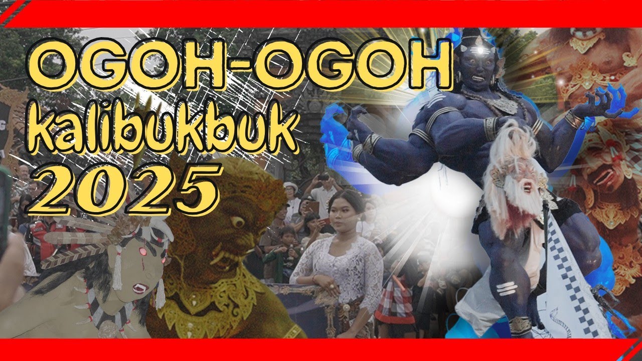 PARADE OGOH-OGOH DESA KALIBUKBUK LOVINA BULELENG NYEPI TAHUN 2025