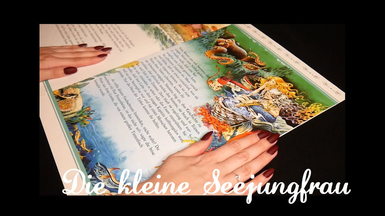 ASMR Märchenstunde 🧜🏻‍♀️ Die kleine Seejungfrau [asmr deutsch flüstern whisper]