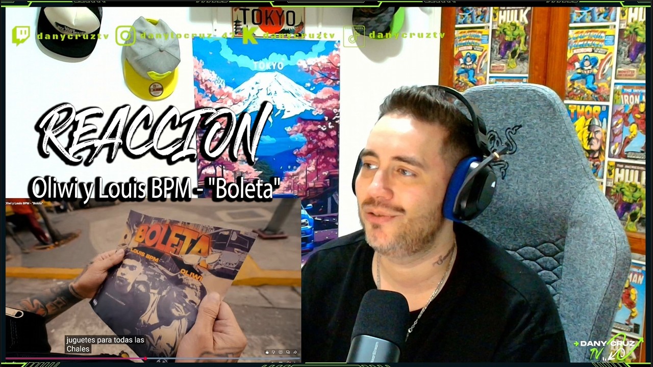 REACCION  DANYCRUZTV - Oliwi y Louis BPM - 