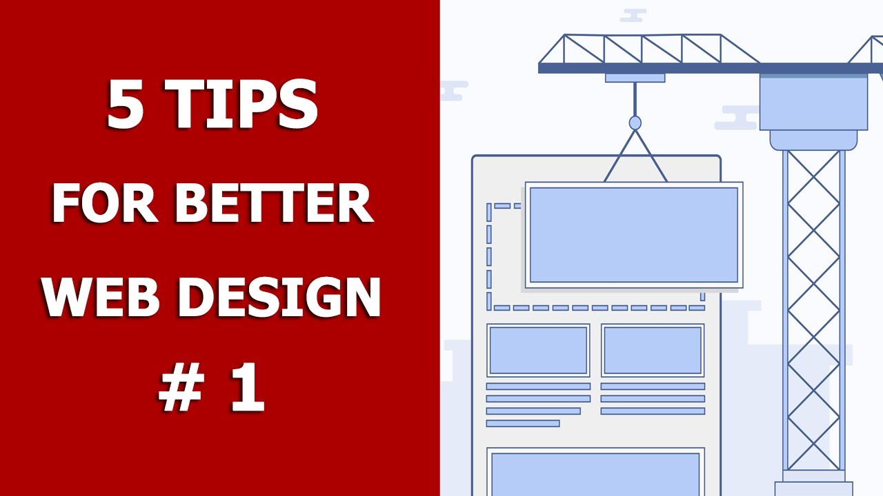 WYSIWYG Web Builder. 5 Tips for better web design #1 (English CC)