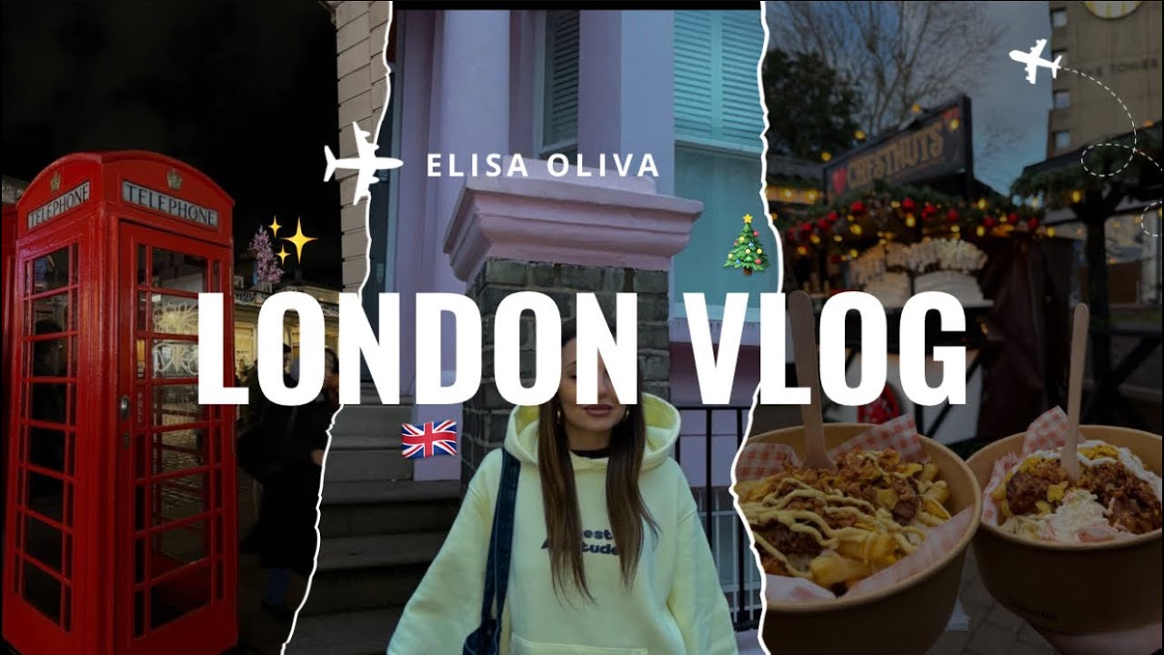 LONDON vlog🇬🇧| Christmas vibes in una delle metropoli più importanti al mondo✨