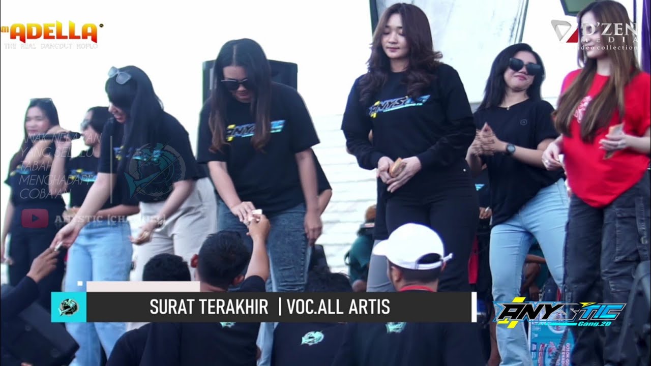 Surat terakhir - All Artis | ADELLA Live ANYSTIC 2024 feat Dhehan pro audio