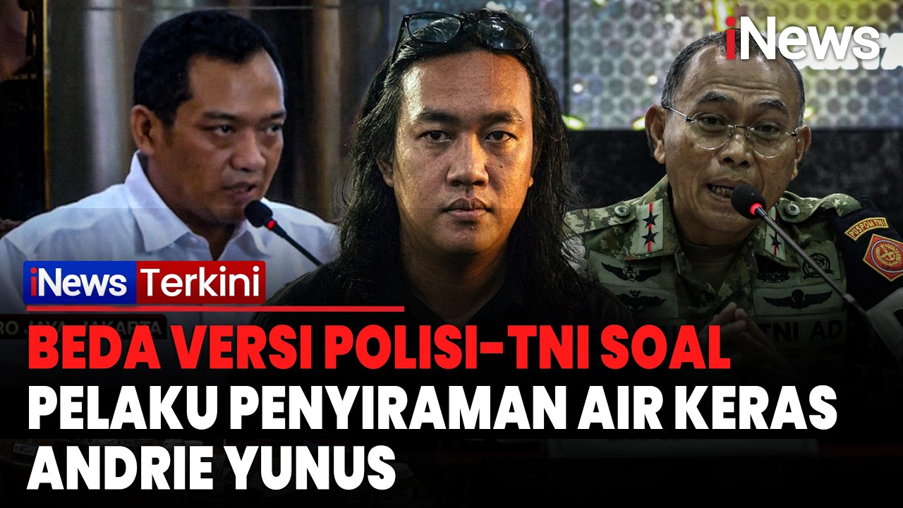 Polisi dan TNI Beda Data! Identitas Pelaku Air Keras Andrie Yunus Dipertanyakan | iNews Terkini