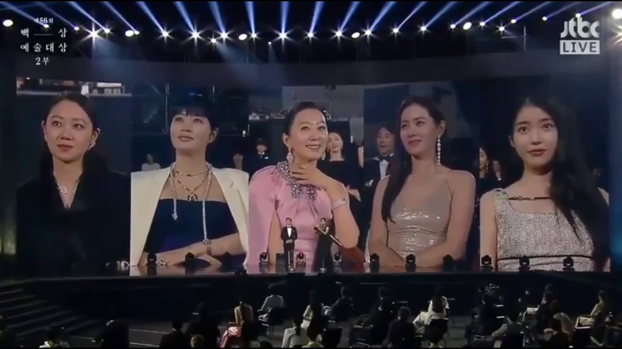 Kim Hee Ae  Won Best Actress in the TV category of The 56th Baeksang Arts Award 2020