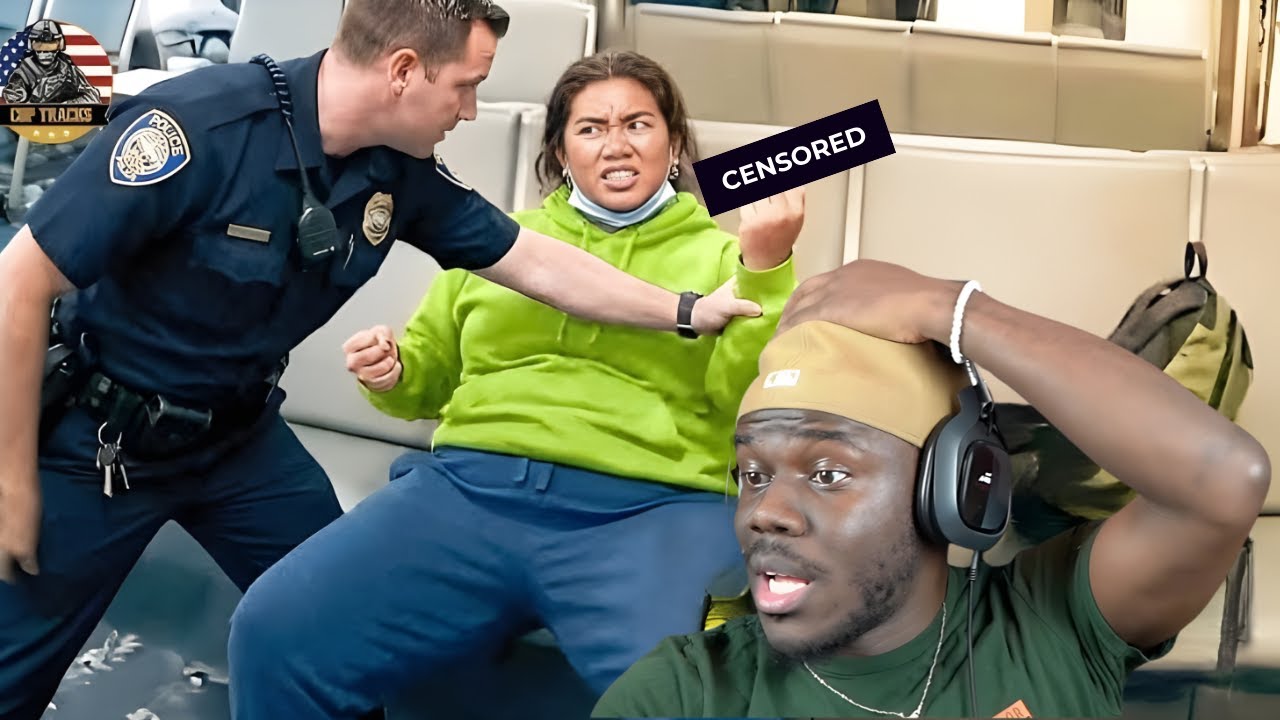 LADY LOSES IT WHEN SHE GETS KICKED OFF A SPIRIT AIRLINES FLIGHT!