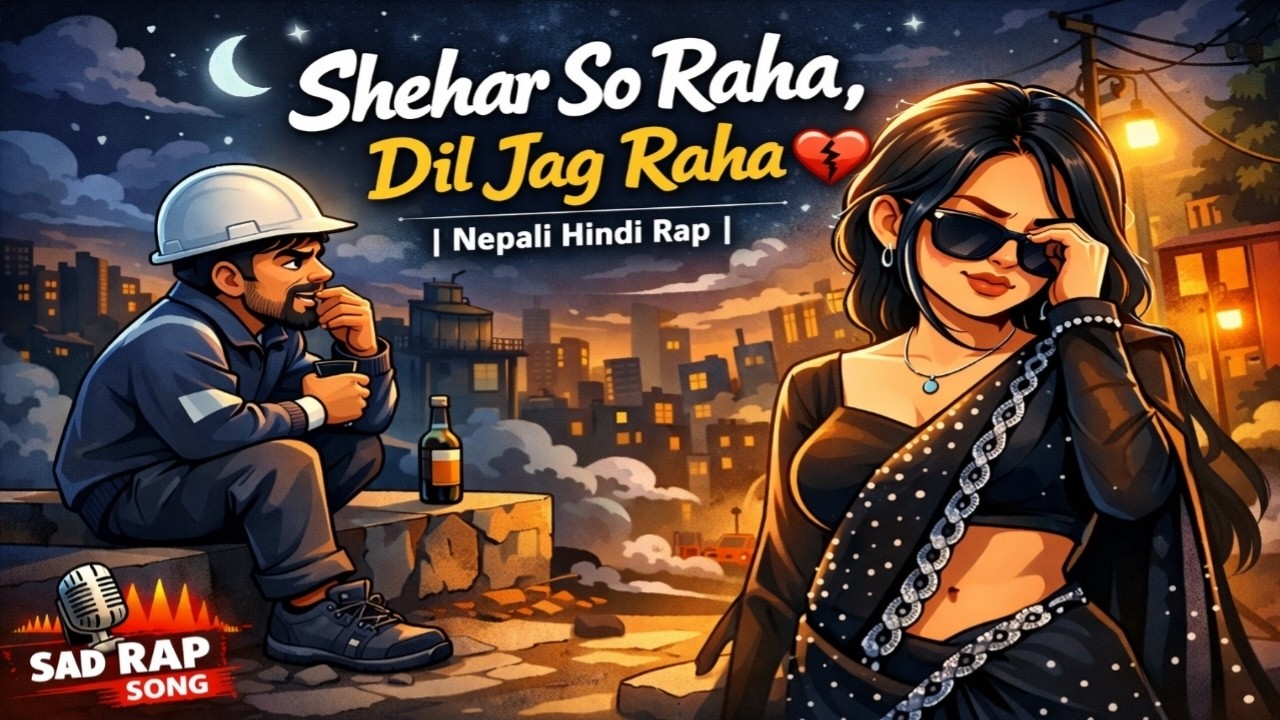 Shehar So Raha Dil Jag Raha – Hindi Nepali Rap 2026