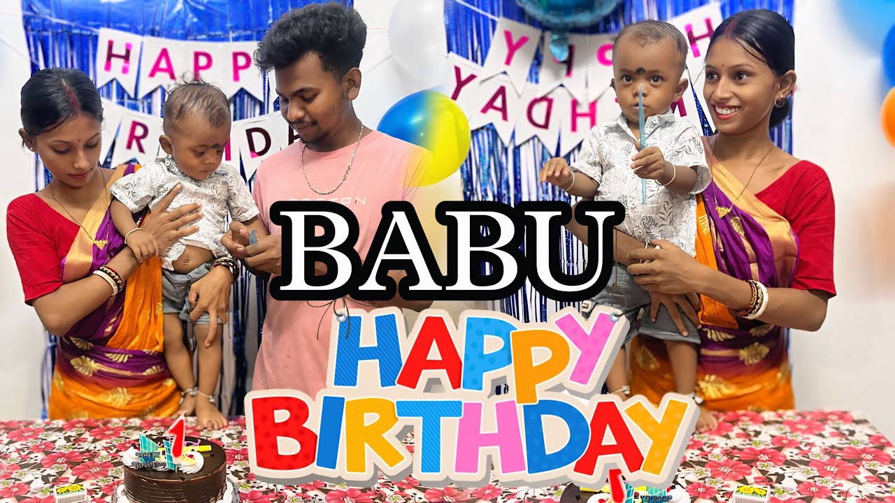Babu ka happy Birthday 🎉🎁🎈| santali vlog video | sushil and sushila vlogs |